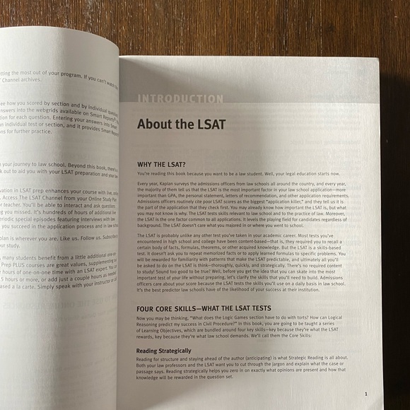 Kaplan LSAT books and practice tests - Picture 3 of 10